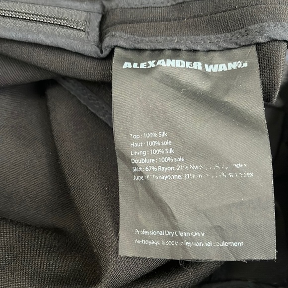 Alexander Wang Silk Patterned Mini Dress, size 6 - Picture 16 of 16